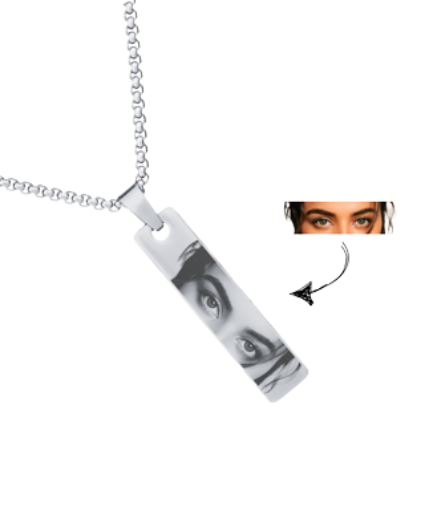 Customize Eye Necklace